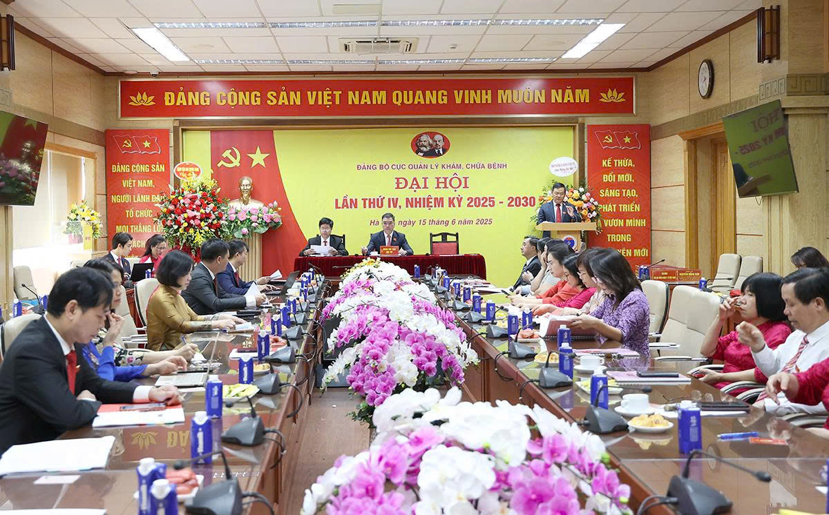 Đại hội Đảng bộ Cục Quản lý Khám chữa bệnh nhiệm kỳ 2025-2030- Ảnh 3.