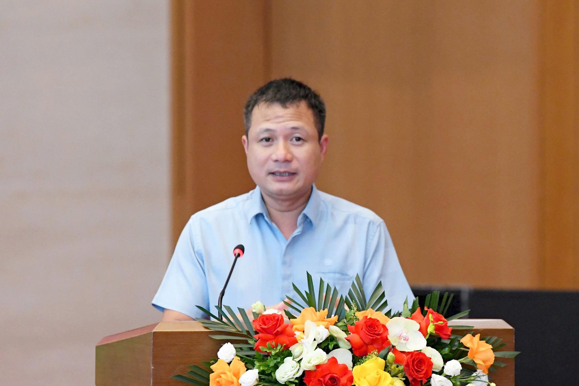 Chủ tịch Quốc hội Trần Thanh Mẫn gặp mặt các cơ quan báo chí - Ảnh 17.