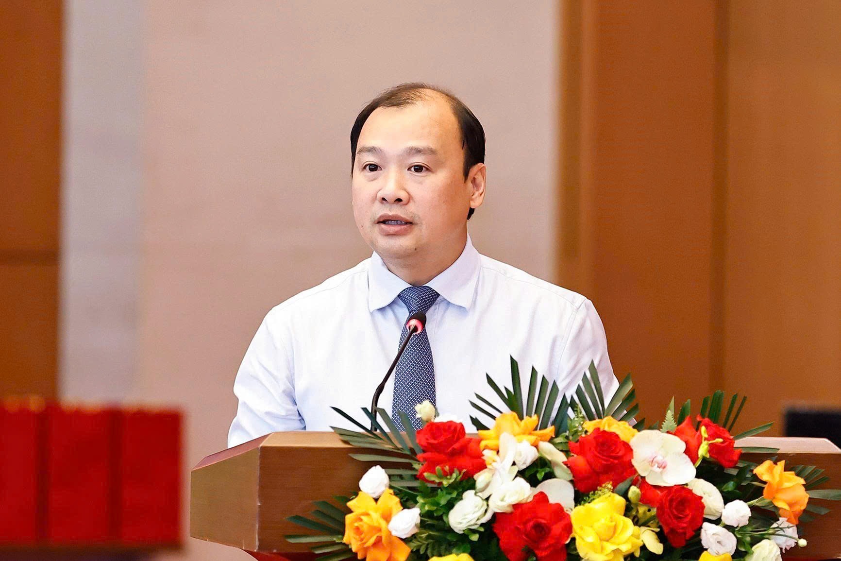 Chủ tịch Quốc hội Trần Thanh Mẫn gặp mặt các cơ quan báo chí - Ảnh 12.