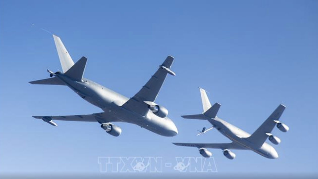 Mỹ bất ngờ điều hàng loạt máy bay tiếp dầu trên không giữa căng thẳng Israel – Iran- Ảnh 1. Mỹ bất ngờ điều hàng loạt máy bay tiếp dầu trên không giữa căng thẳng Israel – Iran- Ảnh 1.