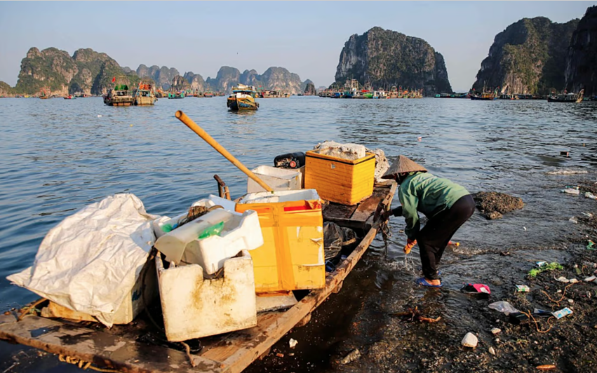 Dùng trí tuệ nhân tạo &quot;chỉ điểm&quot; vùng ô nhiễm ở Vịnh Hạ Long