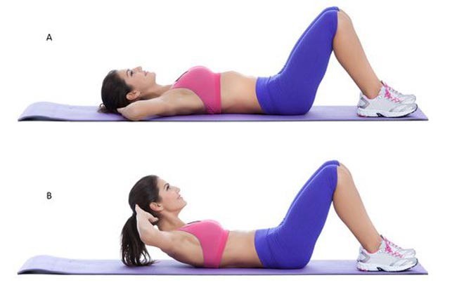 4 bài tập giúp bụng dưới săn chắc, phẳng lì- Ảnh 7. Chuỗi bài tập 7 phút giúp eo thon, bụng phẳng