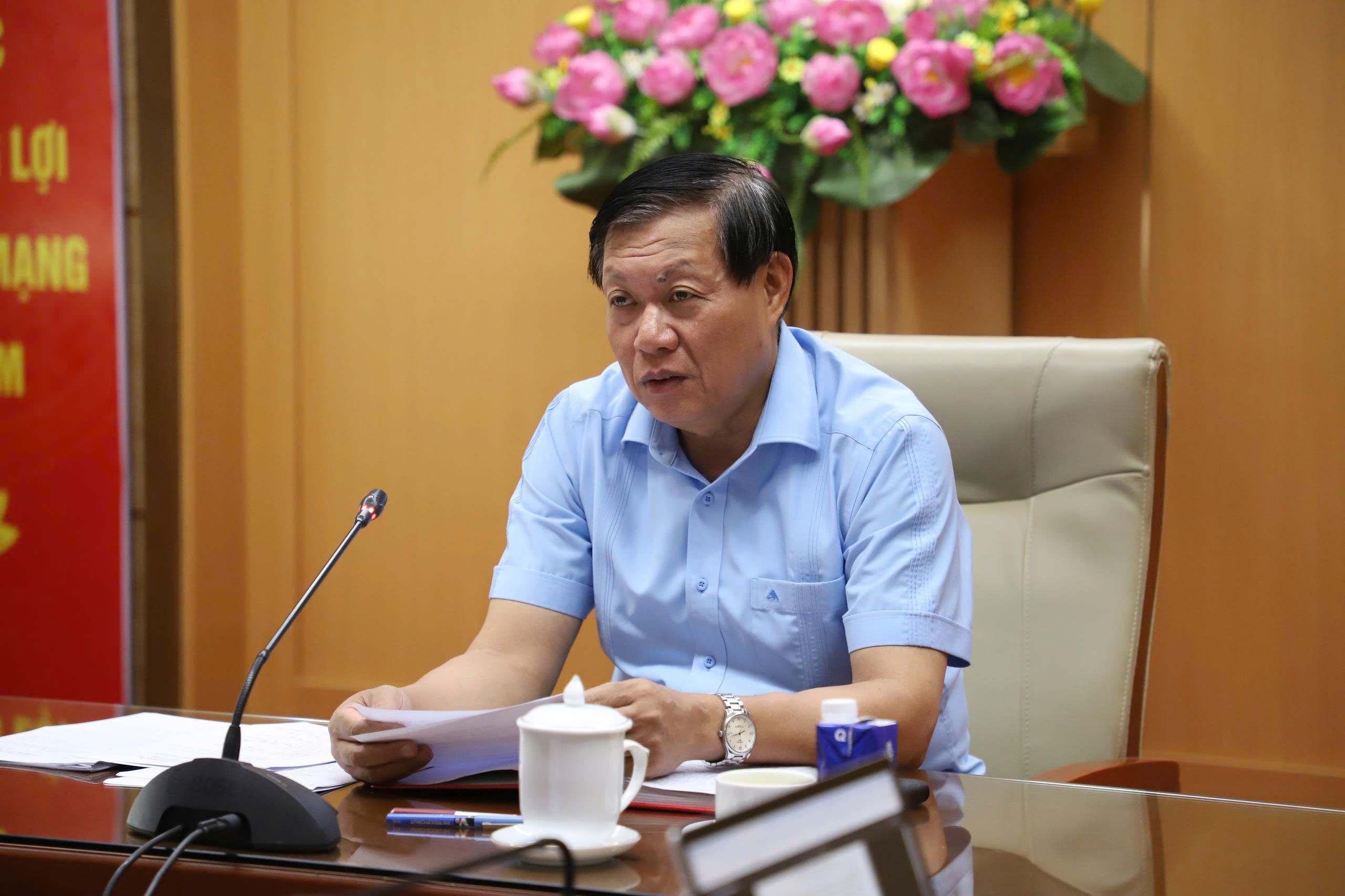 Thứ trưởng Đỗ Xuân Tuyên chủ trì họp quán triệt công tác giám định pháp y, giám định pháp y tâm thần và bắt buộc điều trị- Ảnh 2. Thứ trưởng Đỗ Xuân Tuyên chủ trì họp quán triệt công tác giám định pháp y, giám định pháp y tâm thần và bắt buộc điều trị- Ảnh 2.