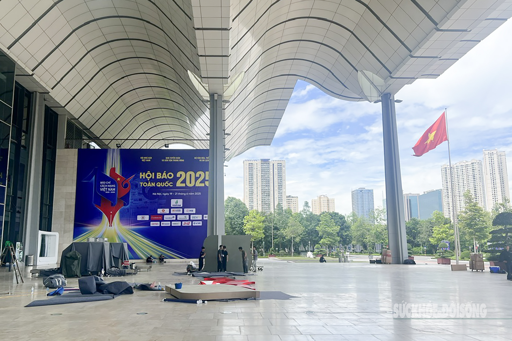 Sẵn sàng cho ngày Hội báo toàn quốc 2025- Ảnh 1. Sẵn sàng cho ngày Hội báo toàn quốc 2025- Ảnh 1.
