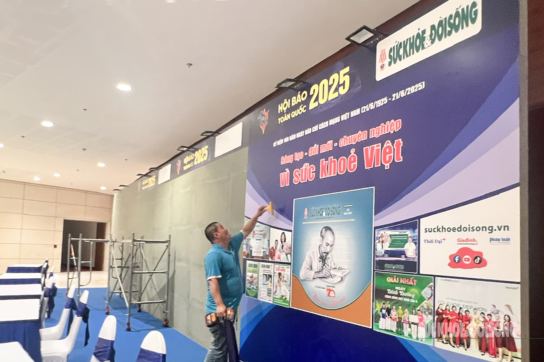 Sẵn sàng cho ngày Hội báo toàn quốc 2025- Ảnh 6. Sẵn sàng cho ngày Hội báo toàn quốc 2025- Ảnh 6.
