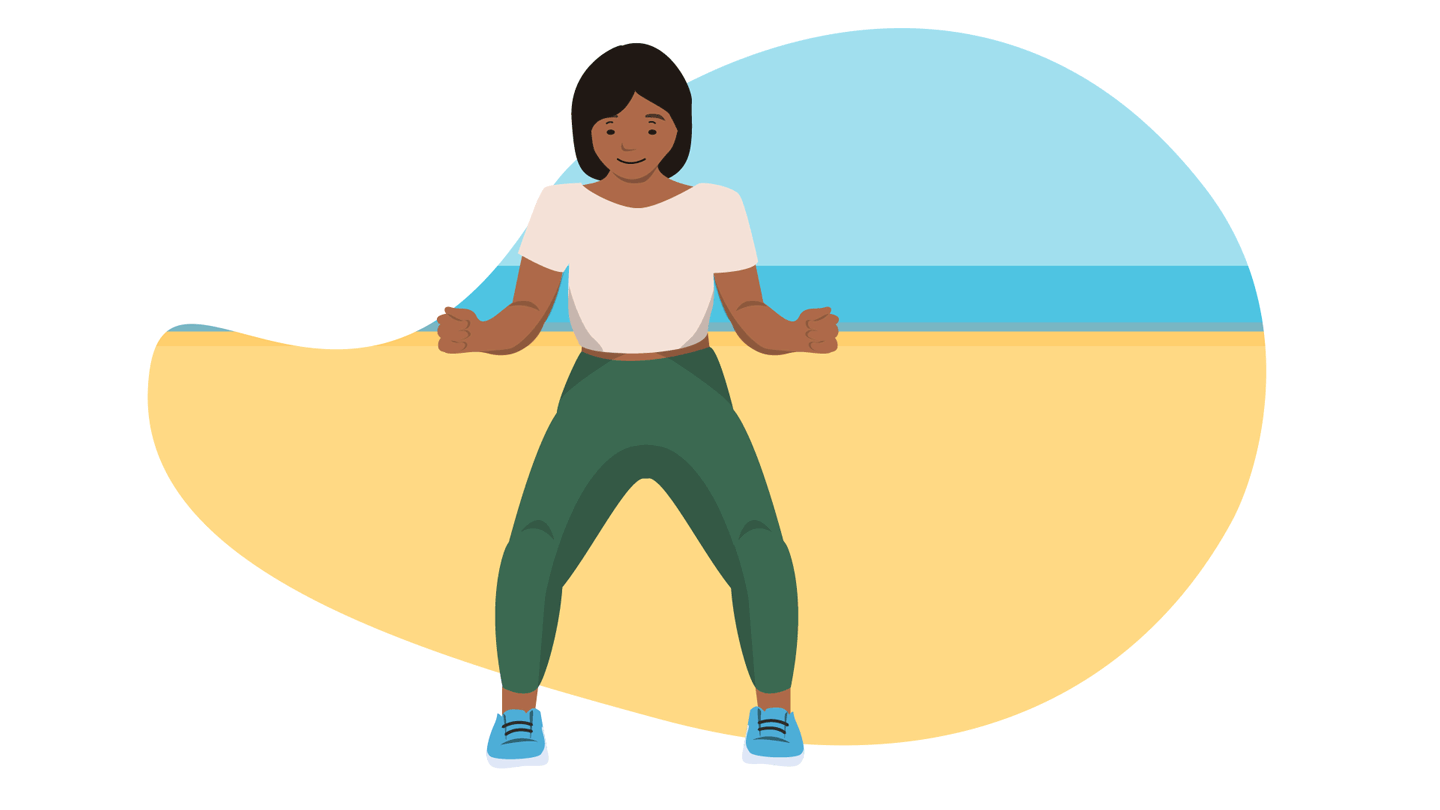 Bài tập HIIT trên bãi biển giúp tăng cơ, giảm mỡ- Ảnh 2. Bài tập HIIT trên bãi biển giúp tăng cơ, giảm mỡ- Ảnh 2.