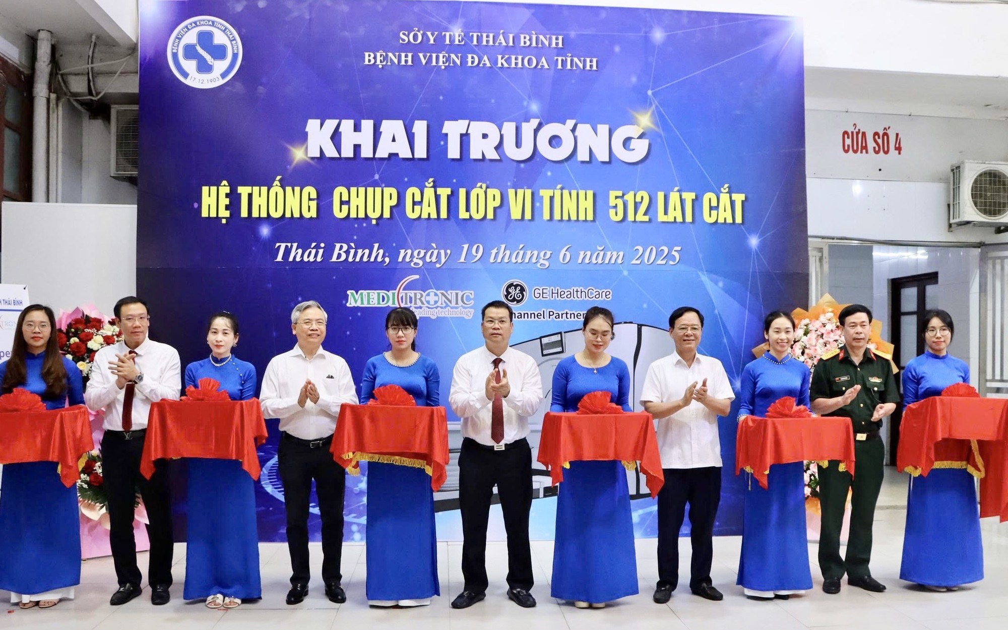 Thái Bình khai trương hệ thống chụp cắt lớp vi tính 512 lát cắt hiện đại