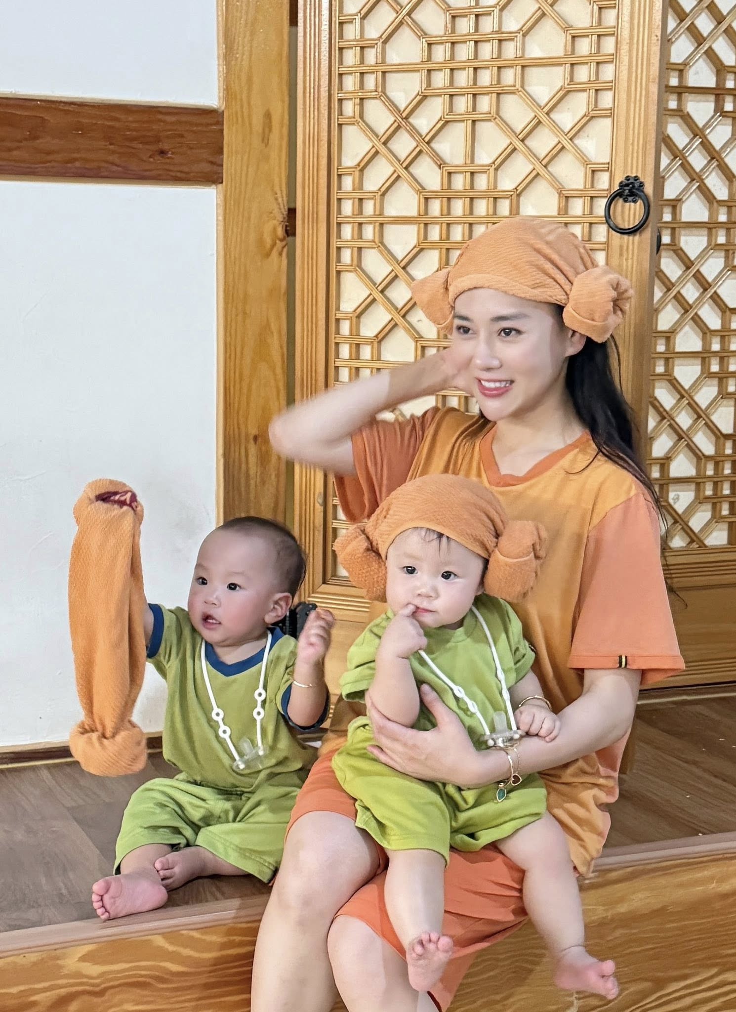 Cặp song sinh nhà Phương Oanh lại gây bất ngờ với khán giả về khả năng nổi trội này- Ảnh 8. Cặp song sinh nhà Phương Oanh lại gây bất ngờ với khán giả về khả năng nổi trội này- Ảnh 8.