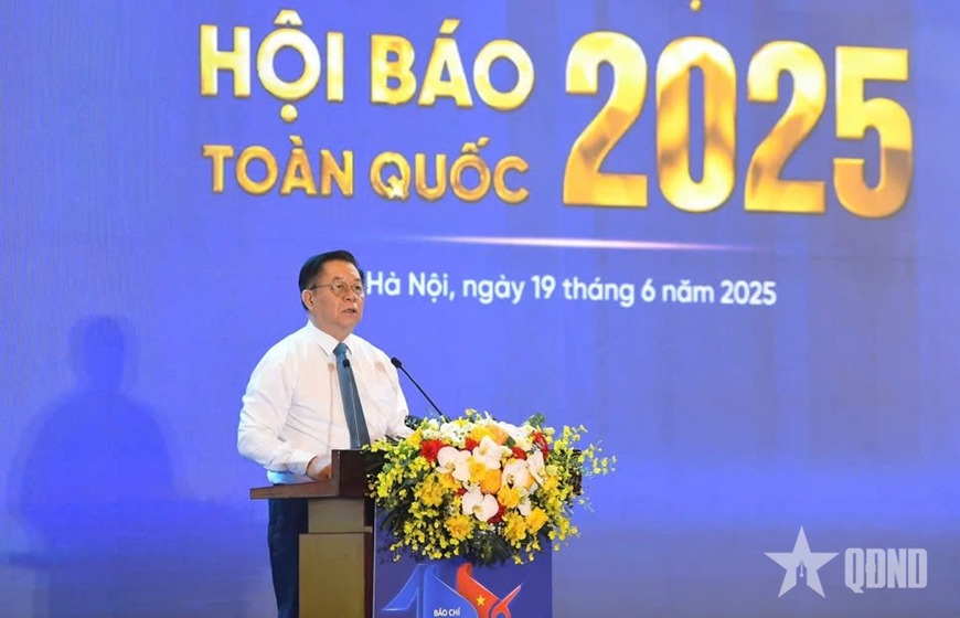 "Báo chí Việt Nam – Trung thành, Sáng tạo, Bản lĩnh, Đổi mới vì sự nghiệp xây dựng và bảo vệ Tổ quốc"- Ảnh 1.