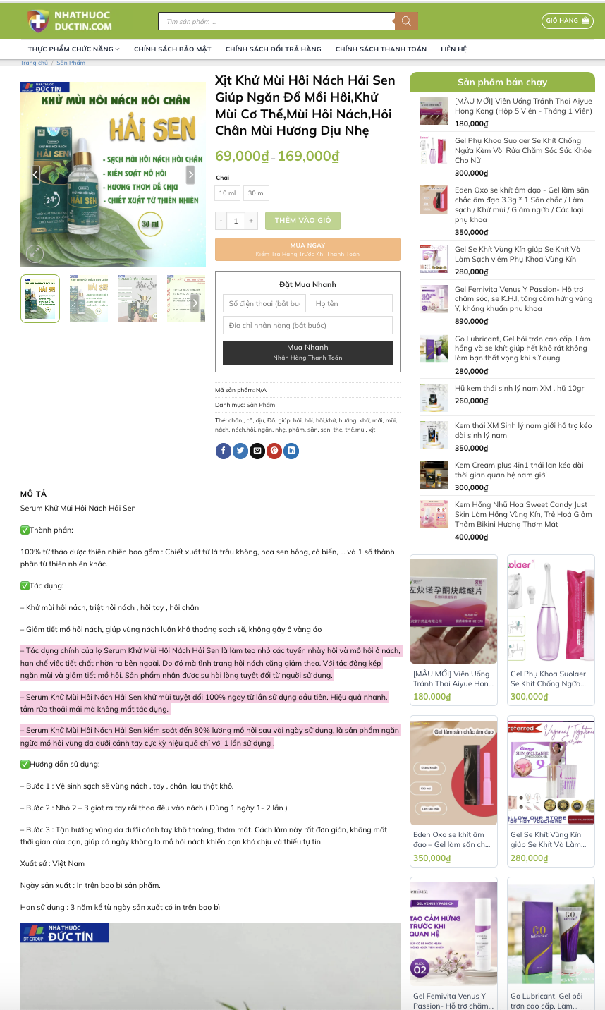 Trước khi bị khởi tố, chủ kênh TikTok 'Gia đình Hải Sen' đã bán những sản phẩm nào?- Ảnh 2. Trước khi bị khởi tố, chủ kênh TikTok 'Gia đình Hải Sen' đã bán những sản phẩm nào?- Ảnh 2.