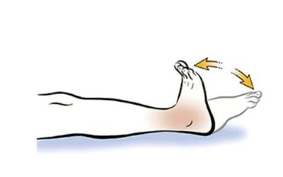 Bài tập co duỗi cổ chân ngăn ngừa cục máu đông