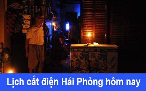 Tra cứu lịch cắt điện Hải Phòng hôm nay thứ 4 ngày 25/6/2025