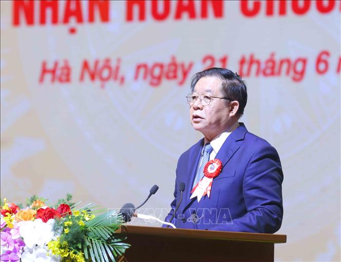 Tổng Bí thư Tô Lâm dự Lễ kỷ niệm 100 năm Ngày Báo chí cách mạng Việt Nam- Ảnh 6.