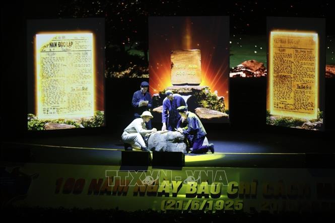 Tổng Bí thư Tô Lâm dự Lễ kỷ niệm 100 năm Ngày Báo chí cách mạng Việt Nam- Ảnh 10.