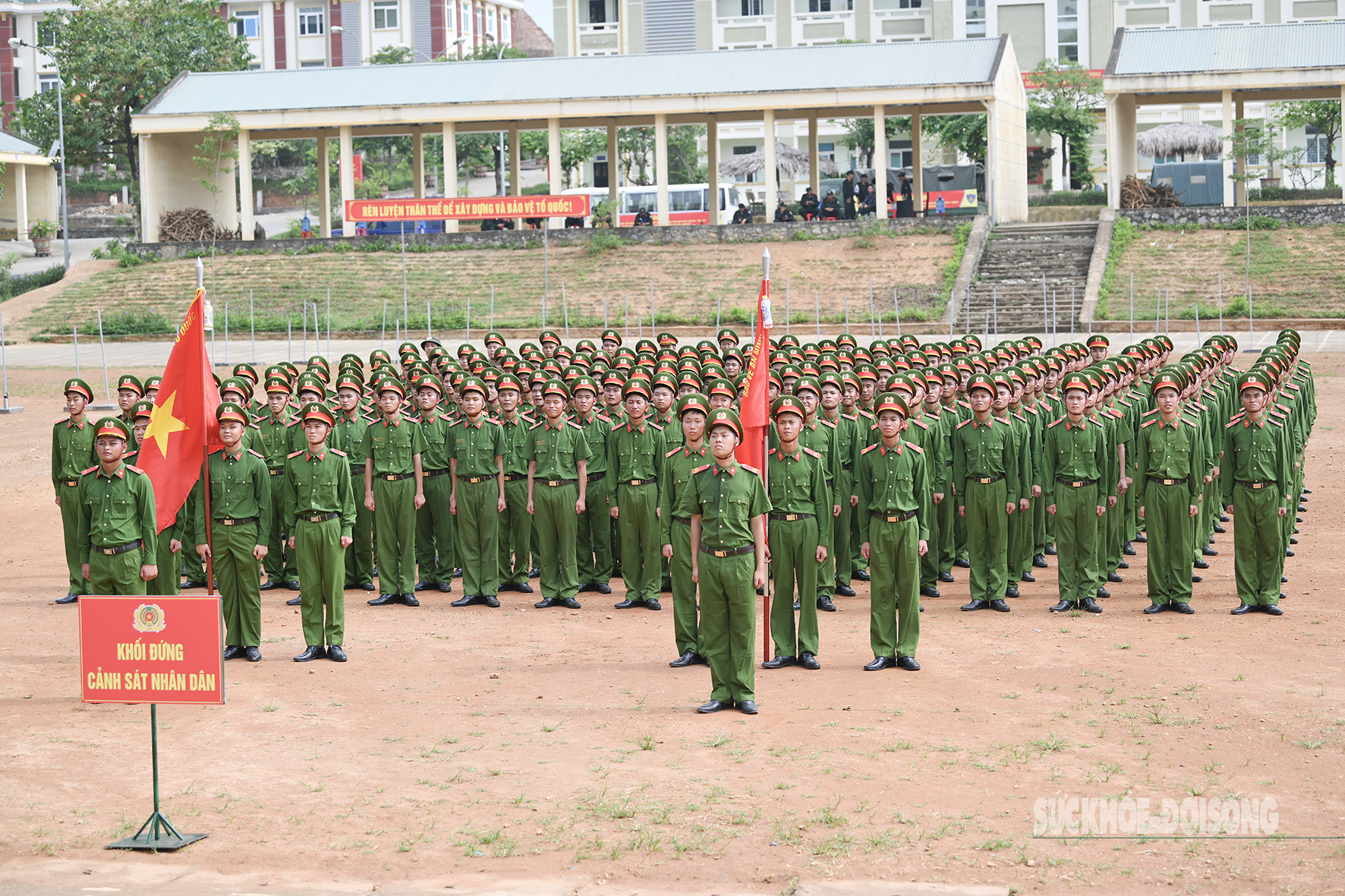 Quân y đồng hành cùng chiến sĩ luyện tập diễu binh, diễu hành dịp 2/9- Ảnh 1. Quân y đồng hành cùng chiến sĩ luyện tập diễu binh, diễu hành dịp 2/9- Ảnh 1.