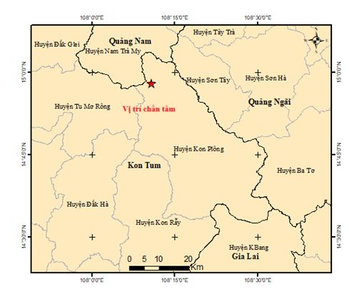 Kon Tum lại động đất mạnh 3.7 độ- Ảnh 2. Kon Tum lại động đất mạnh 3.7 độ- Ảnh 2.