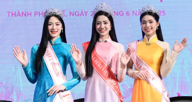 Tân Hoa hậu Việt Nam 2024 - Hà Trúc Nhi trải lòng sau đăng quang- Ảnh 2. Tân Hoa hậu Việt Nam 2024 - Hà Trúc Nhi trải lòng sau đăng quang- Ảnh 2.