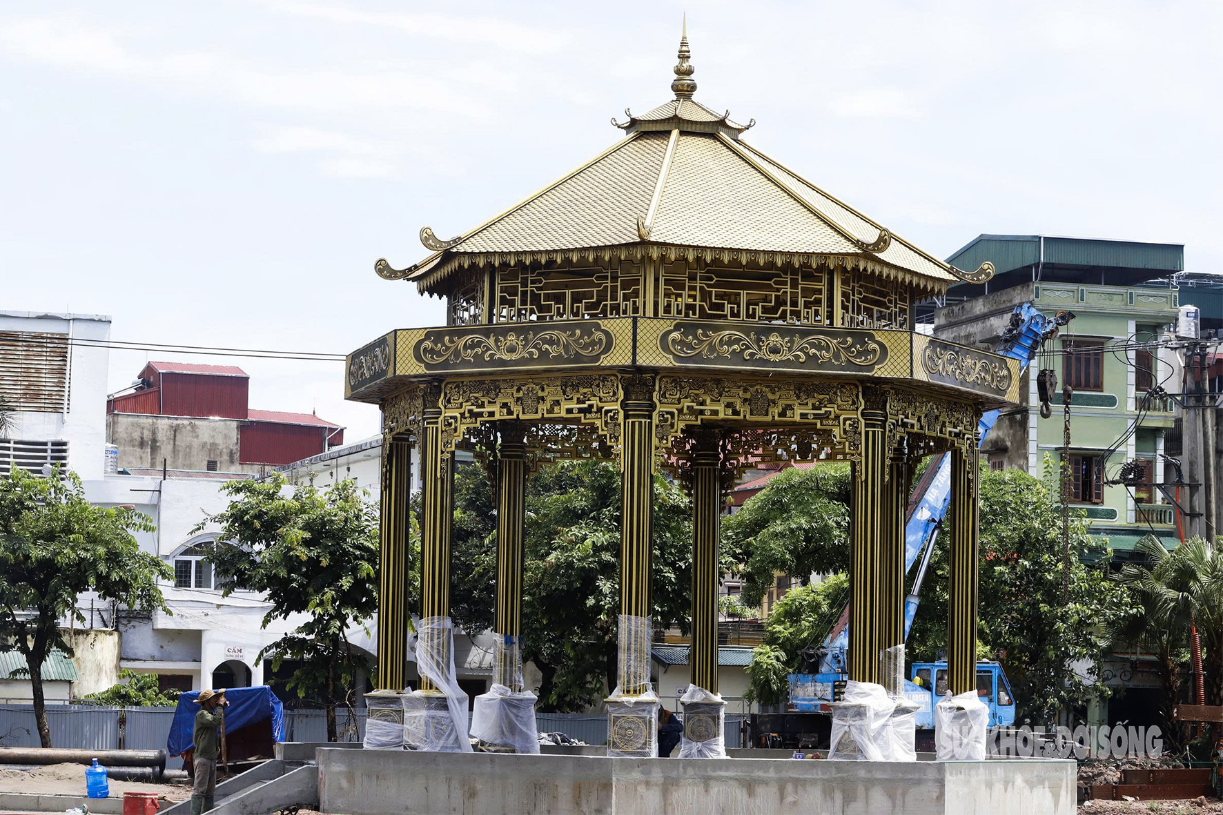 Kiến trúc lạ mắt của đập tràn giữ nước đầu tiên trên sông Tô Lịch- Ảnh 6. Kiến trúc lạ mắt của đập tràn giữ nước đầu tiên trên sông Tô Lịch- Ảnh 6.