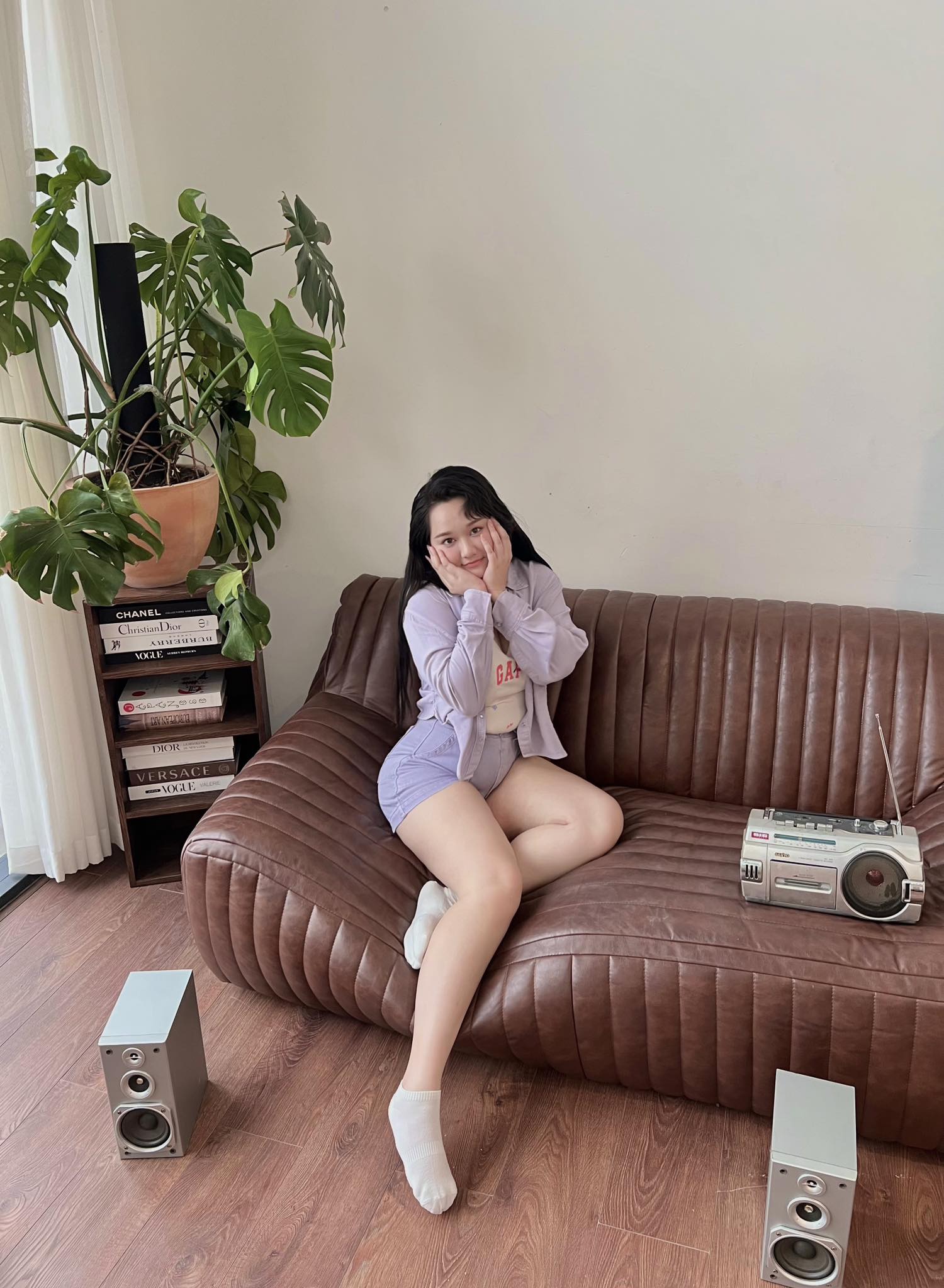 Từ 'mắt biếc' đến 'nàng béo', Trúc Anh thay đổi phong cách thế nào?- Ảnh 10. Từ 'mắt biếc' đến 'nàng béo', Trúc Anh thay đổi phong cách thế nào?- Ảnh 10.