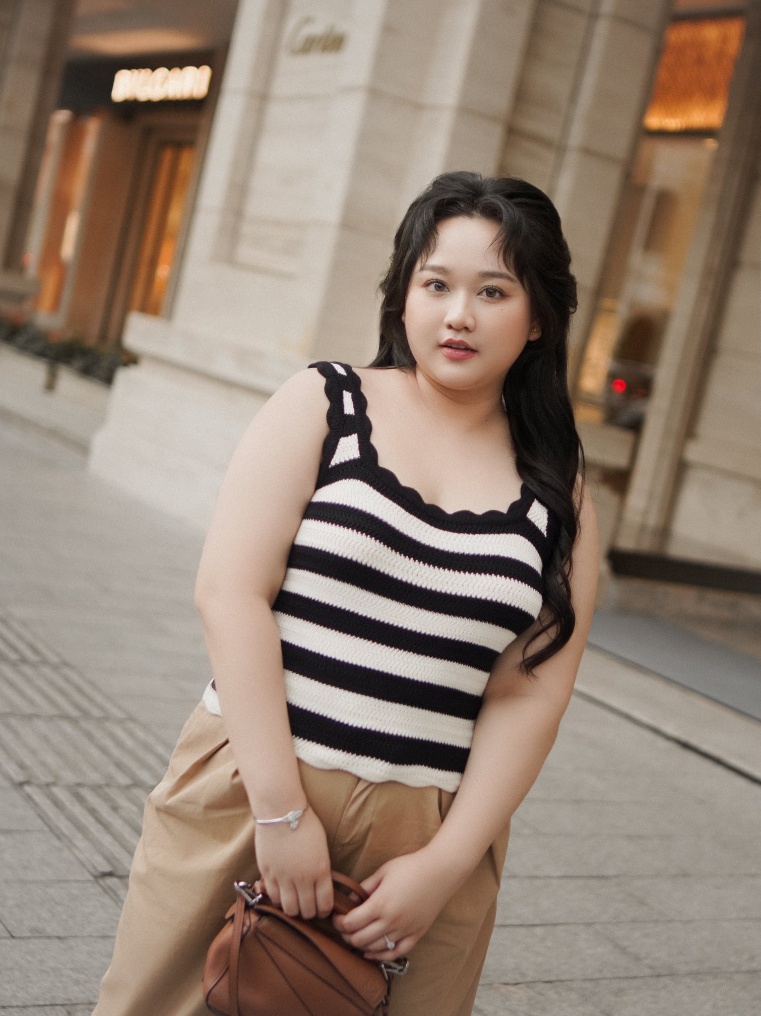 Từ 'mắt biếc' đến 'nàng béo', Trúc Anh thay đổi phong cách thế nào?- Ảnh 4. Từ 'mắt biếc' đến 'nàng béo', Trúc Anh thay đổi phong cách thế nào?- Ảnh 4.