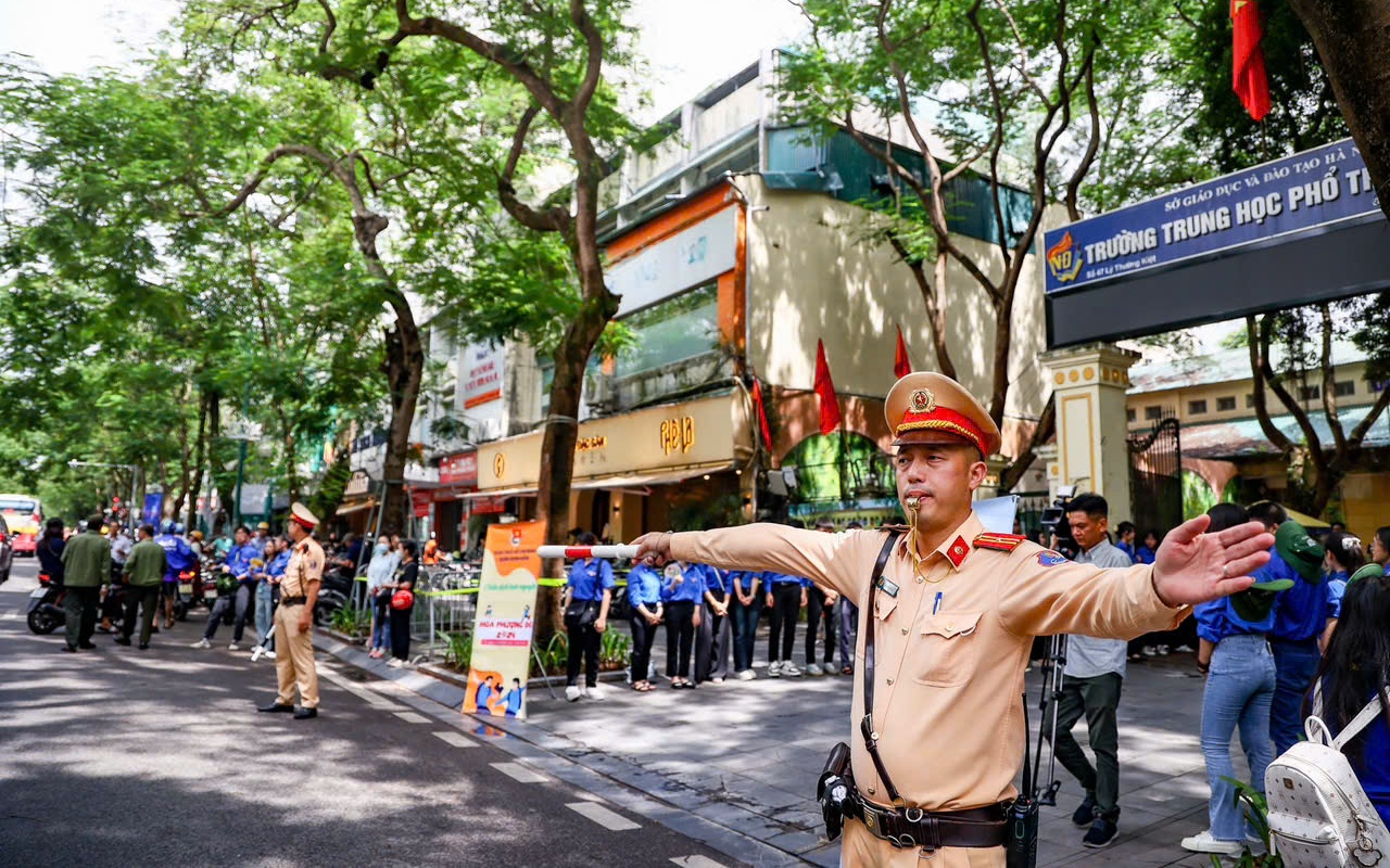 Hà Nội siết chặt an ninh, đảm bảo an toàn cho kỳ thi vào lớp 10 và tốt nghiệp THPT 2025