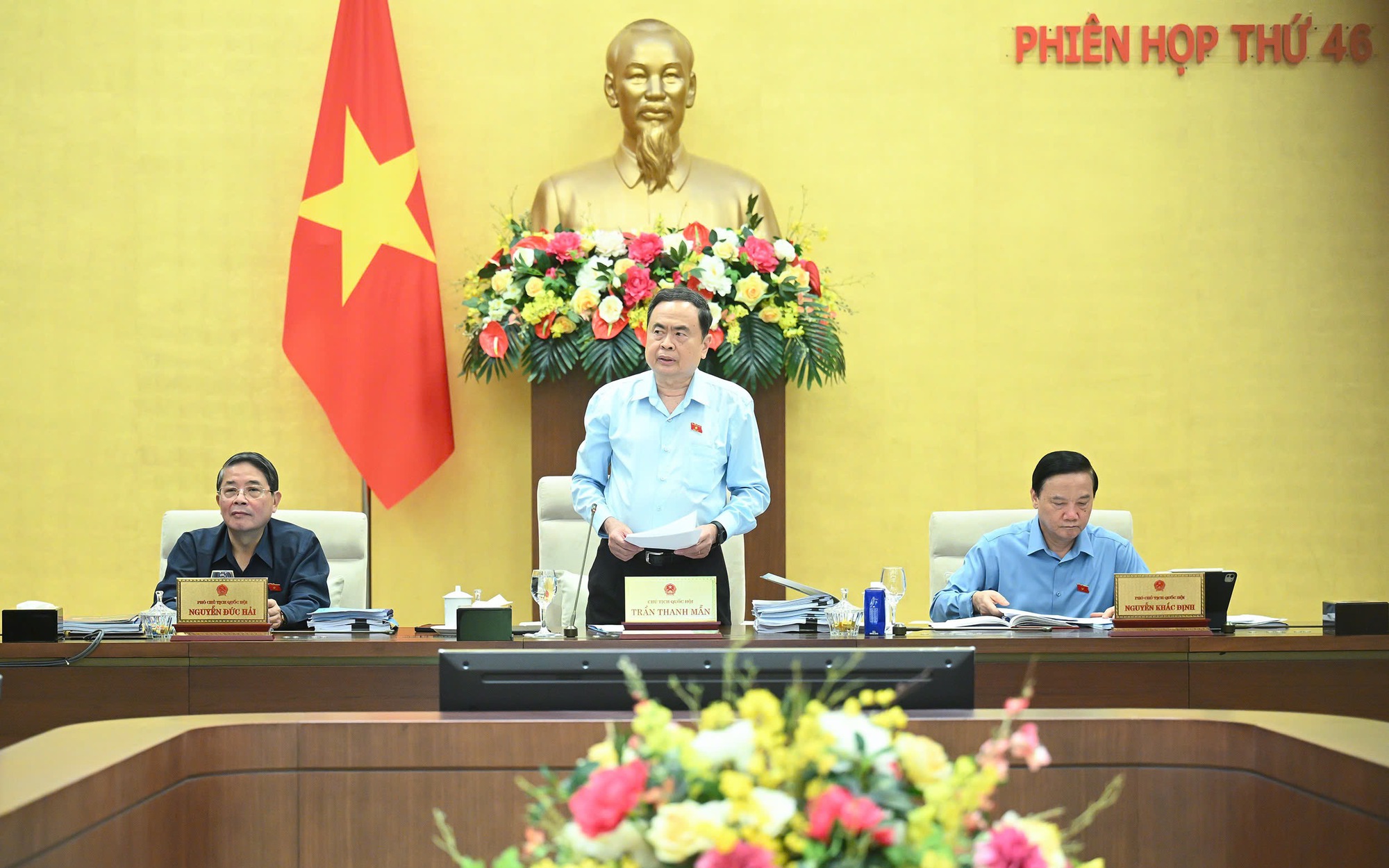 Chủ tịch Quốc hội: Tập trung tháo gỡ, dồn sức cho việc sắp xếp bộ máy tinh gọn