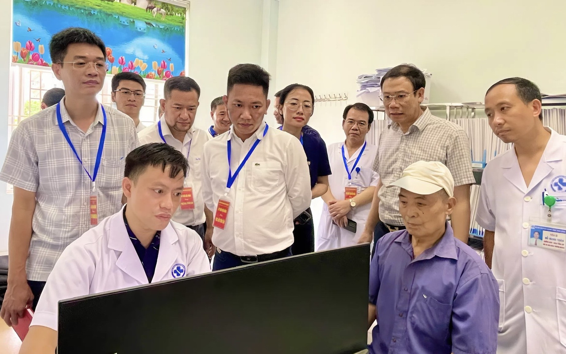 Trước ngày sáp nhập, Bệnh viện đa khoa Thái Bình triển khai bệnh án điện tử
