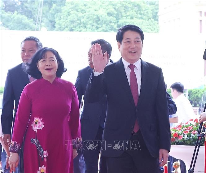 Lãnh đạo Đảng, Nhà nước dự Lễ công bố các nghị quyết, quyết định sáp nhập đơn vị hành chính- Ảnh 3. Lãnh đạo Đảng, Nhà nước dự Lễ công bố các nghị quyết, quyết định sáp nhập đơn vị hành chính- Ảnh 3.