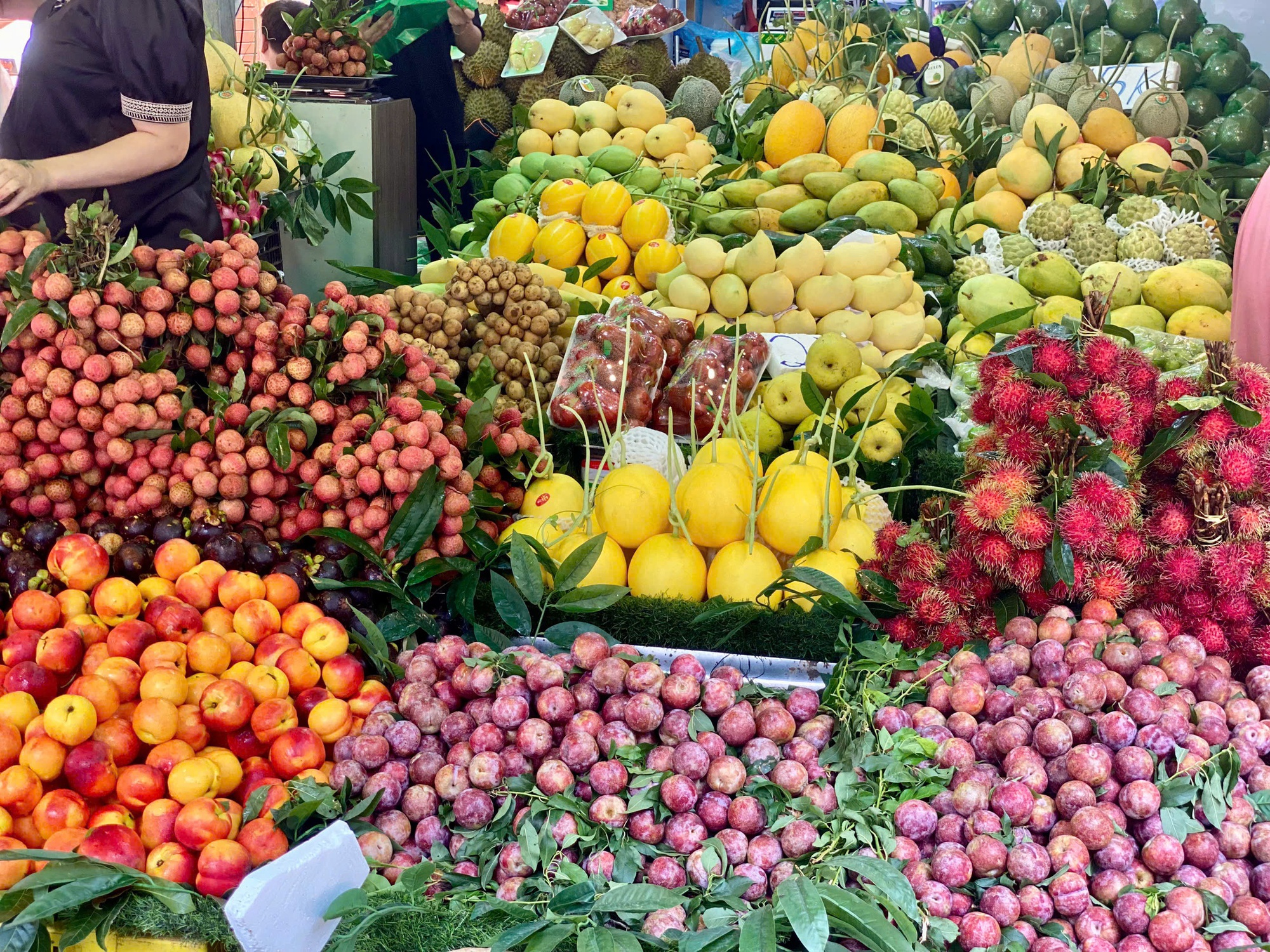 Mận hậu giảm giá sâu chỉ còn vài nghìn đồng/kg bán đổ đống đầy thị trường- Ảnh 6. Mận hậu giảm giá sâu chỉ còn vài nghìn đồng/kg bán đổ đống đầy thị trường- Ảnh 6.