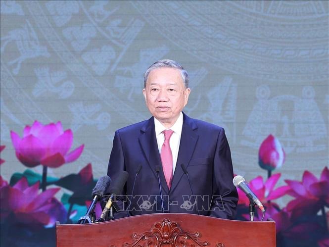 Tổng Bí thư Tô Lâm: "Sắp xếp lại giang sơn" là bước đi lịch sử - Ảnh 2. Tổng Bí thư Tô Lâm: "Sắp xếp lại giang sơn" là bước đi lịch sử - Ảnh 2.