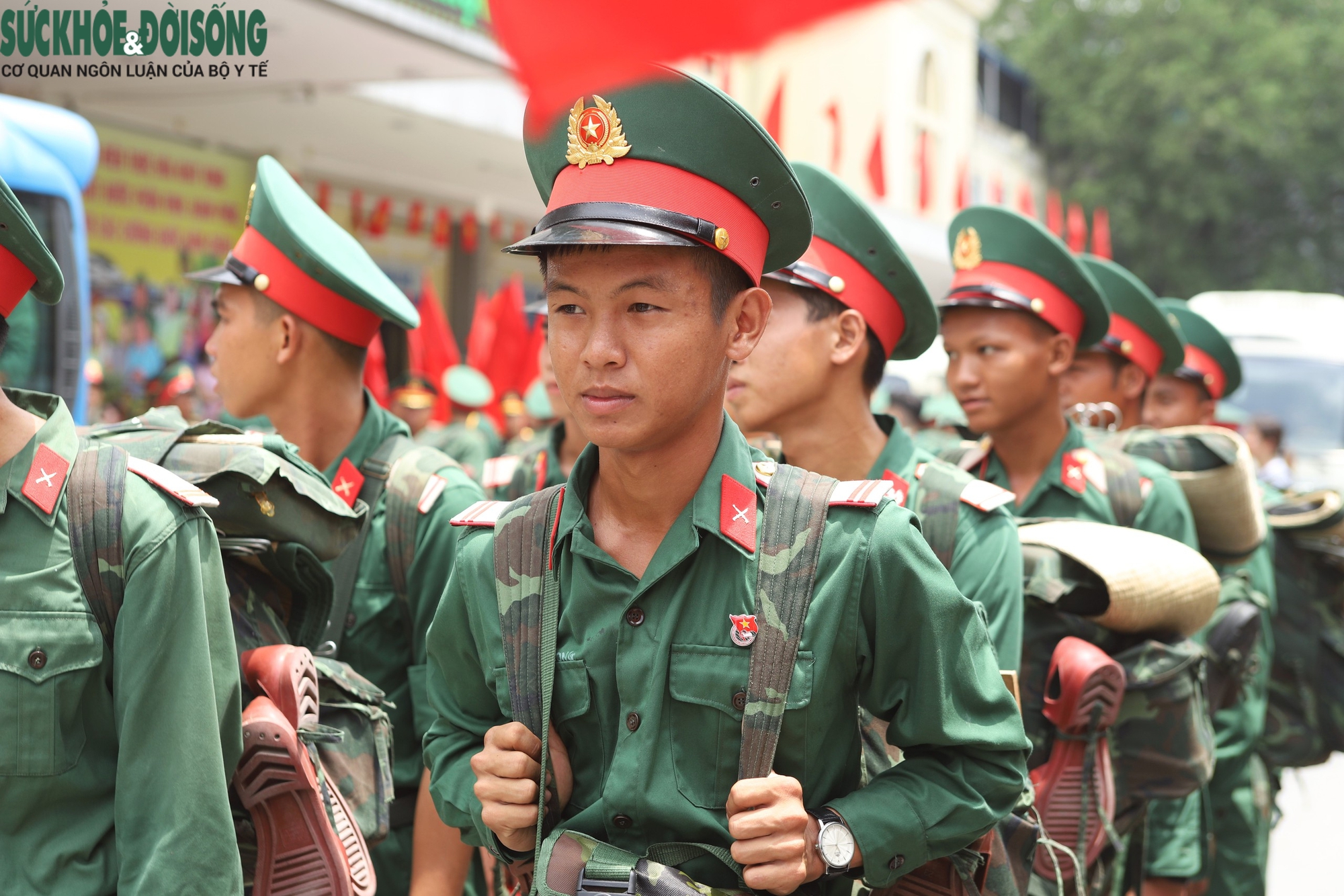 Chiến sĩ tham gia diễu binh Lễ kỷ niệm 80 năm Quốc khánh 2/9: 'Xin chào Hà Nội'- Ảnh 5. Chiến sĩ tham gia diễu binh Lễ kỷ niệm 80 năm Quốc khánh 2/9: 'Xin chào Hà Nội'- Ảnh 5.