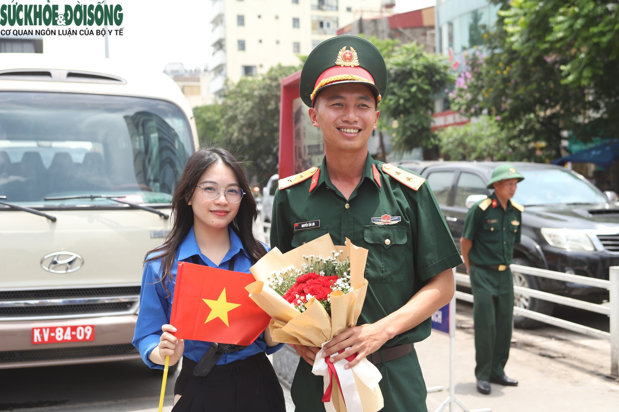 Chiến sĩ tham gia diễu binh Lễ kỷ niệm 80 năm Quốc khánh 2/9: 'Xin chào Hà Nội'- Ảnh 6. Chiến sĩ tham gia diễu binh Lễ kỷ niệm 80 năm Quốc khánh 2/9: 'Xin chào Hà Nội'- Ảnh 6.