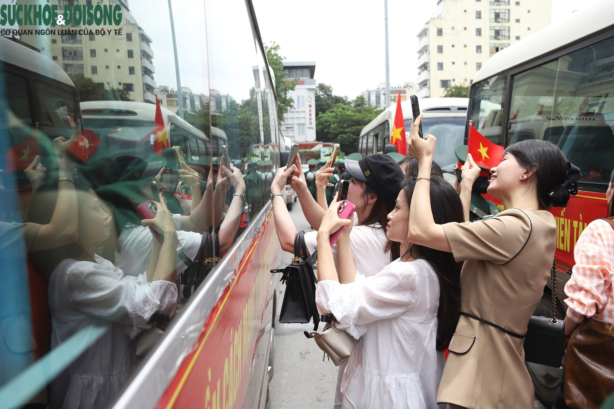 Chiến sĩ tham gia diễu binh Lễ kỷ niệm 80 năm Quốc khánh 2/9: 'Xin chào Hà Nội'- Ảnh 9. Chiến sĩ tham gia diễu binh Lễ kỷ niệm 80 năm Quốc khánh 2/9: 'Xin chào Hà Nội'- Ảnh 9.