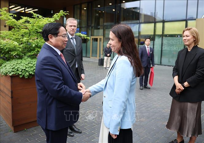 Thủ tướng Phạm Minh Chính mong muốn Estonia chia sẻ, truyền cảm hứng chuyển đổi số- Ảnh 1.