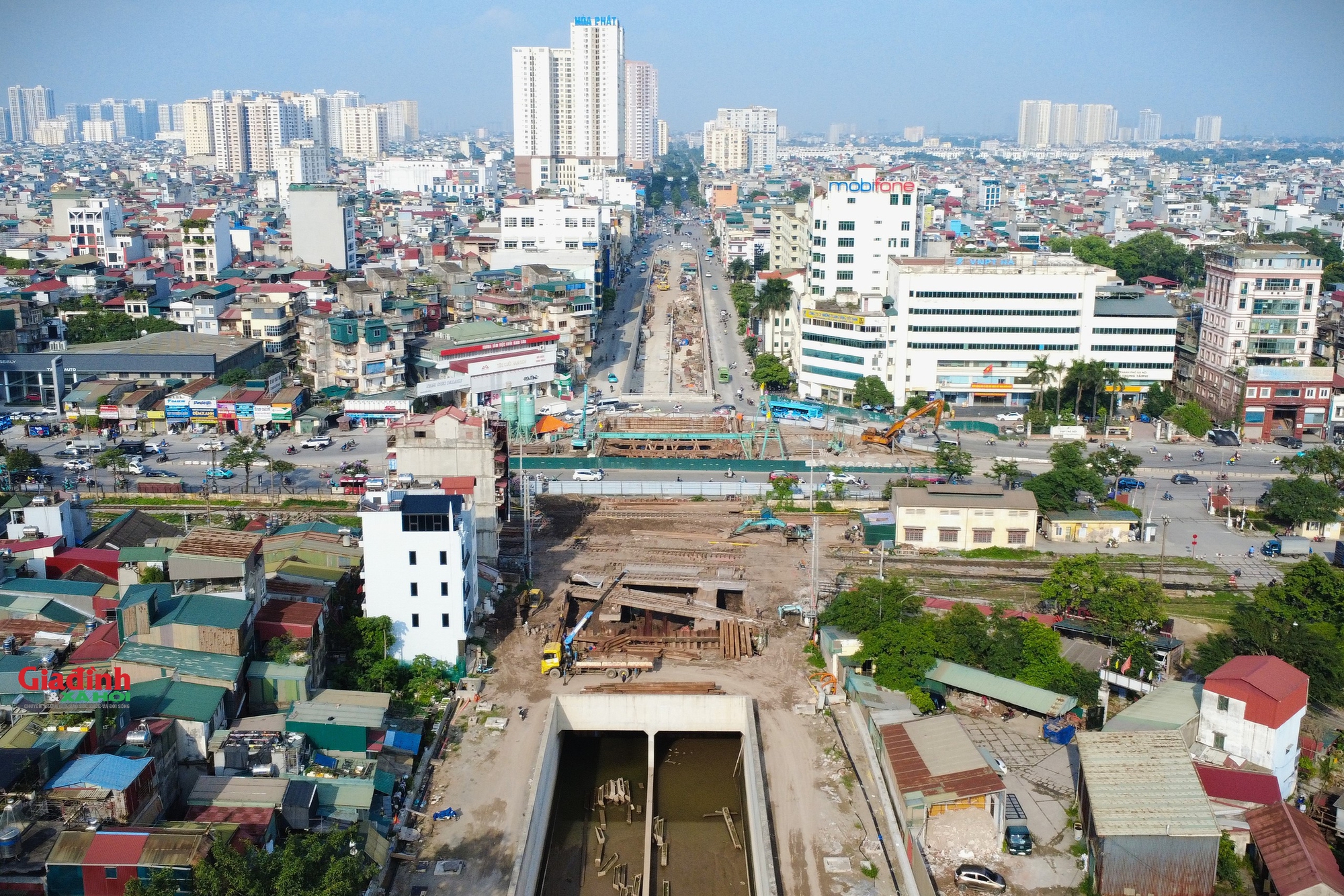 Hiện trạng hầm chui gần 800 tỷ đồng ở Hà Nội dự kiến thông xe trong năm 2025- Ảnh 5. Hiện trạng hầm chui gần 800 tỷ đồng ở Hà Nội dự kiến thông xe trong năm 2025- Ảnh 5.