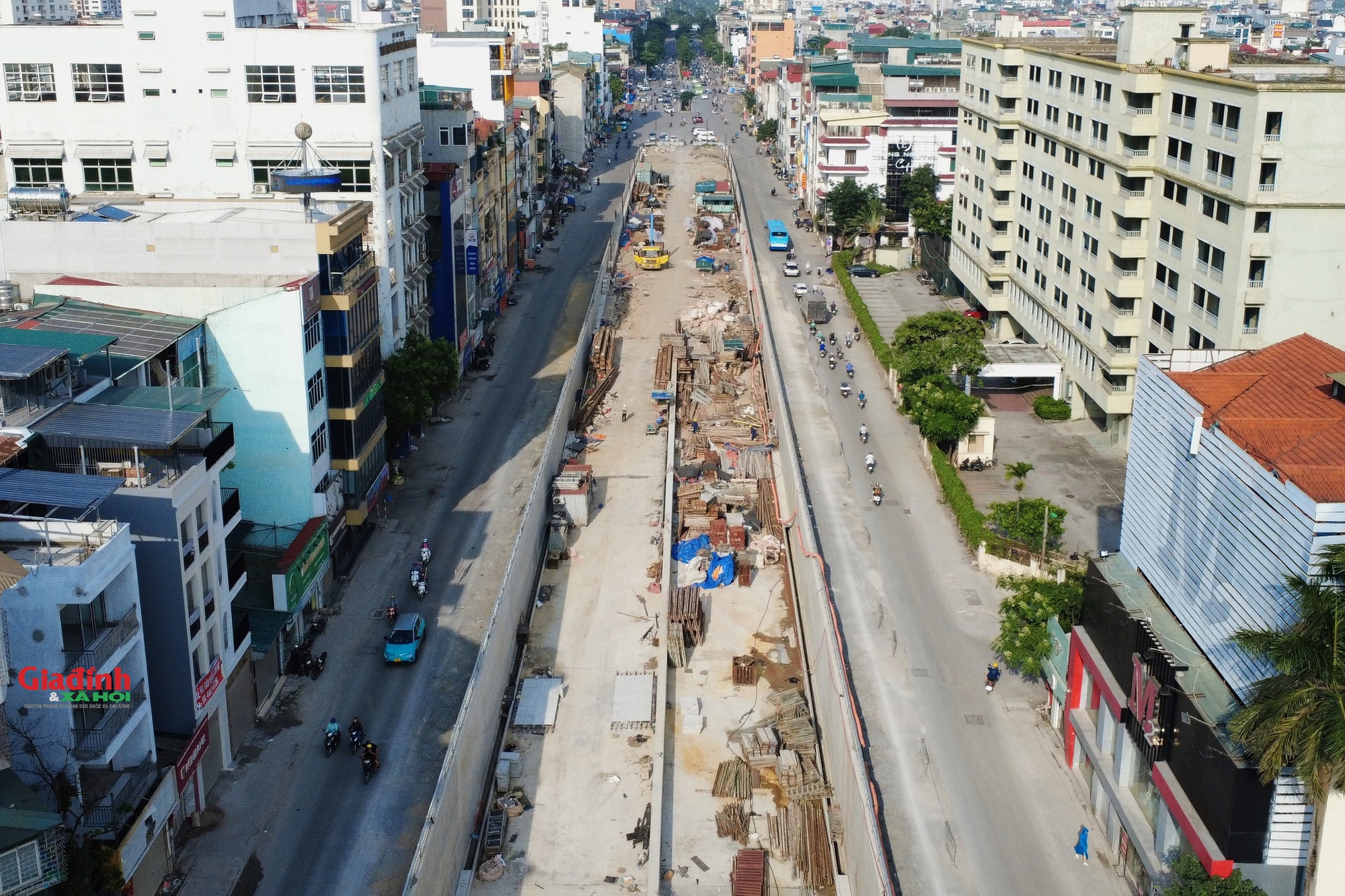 Hiện trạng hầm chui gần 800 tỷ đồng ở Hà Nội dự kiến thông xe trong năm 2025- Ảnh 7. Hiện trạng hầm chui gần 800 tỷ đồng ở Hà Nội dự kiến thông xe trong năm 2025- Ảnh 7.