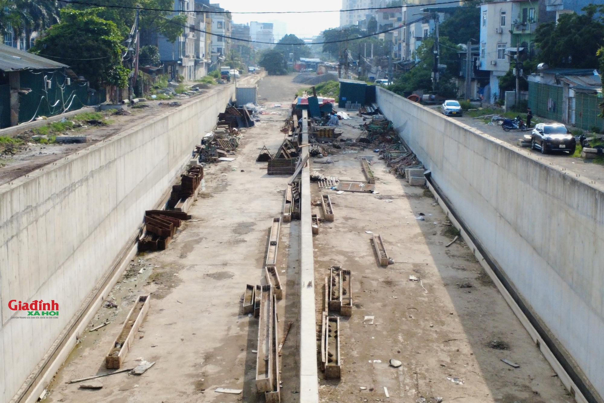Hiện trạng hầm chui gần 800 tỷ đồng ở Hà Nội dự kiến thông xe trong năm 2025- Ảnh 11. Hiện trạng hầm chui gần 800 tỷ đồng ở Hà Nội dự kiến thông xe trong năm 2025- Ảnh 11.
