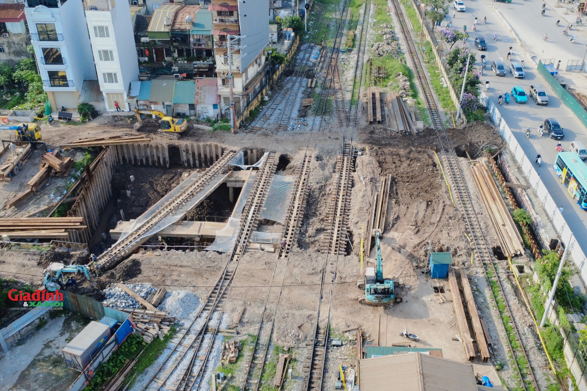 Hiện trạng hầm chui gần 800 tỷ đồng ở Hà Nội dự kiến thông xe trong năm 2025- Ảnh 10. Hiện trạng hầm chui gần 800 tỷ đồng ở Hà Nội dự kiến thông xe trong năm 2025- Ảnh 10.
