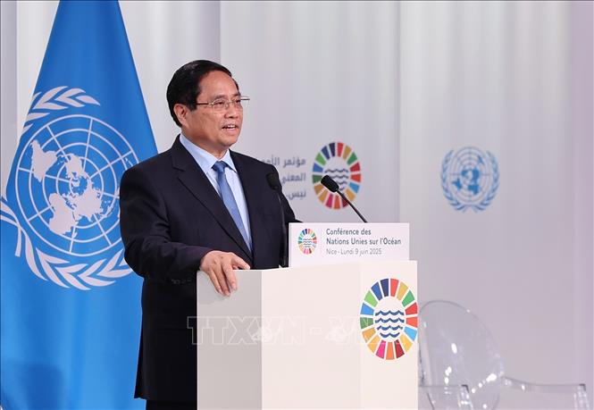 Thủ tướng Phạm Minh Chính đại diện ASEAN phát biểu tại Hội nghị đại dương của Liên hợp quốc- Ảnh 2. Thủ tướng Phạm Minh Chính đại diện ASEAN phát biểu tại Hội nghị đại dương của Liên hợp quốc- Ảnh 2.
