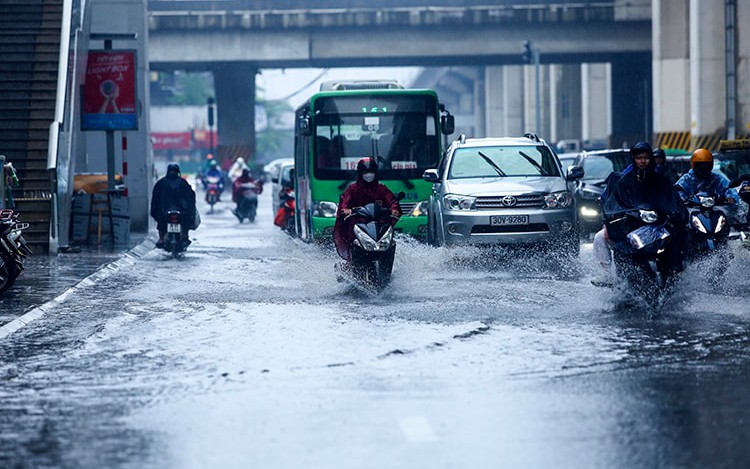Miền Bắc duy trì mưa lớn, đề phòng các hiện tượng thời tiết nguy hiểm