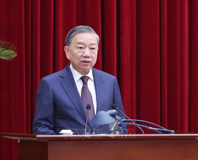 Phát biểu của Tổng Bí thư Tô Lâm tại Phiên khai mạc Hội nghị Trung ương lần thứ 12- Ảnh 1.