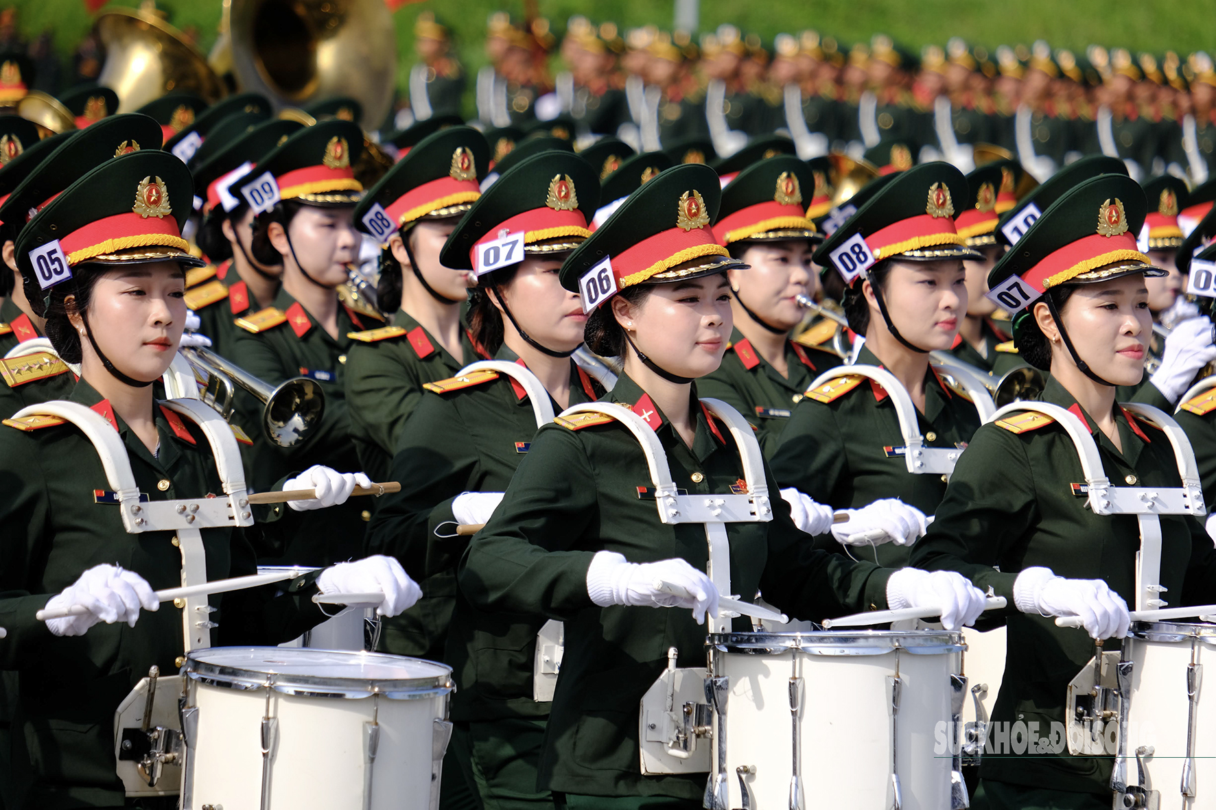 Khối nữ Quân y ‘khoe’ khí chất trong bộ quân phục rằn ri hiện đại- Ảnh 9. Khối nữ Quân y ‘khoe’ khí chất trong bộ quân phục rằn ri hiện đại- Ảnh 9.