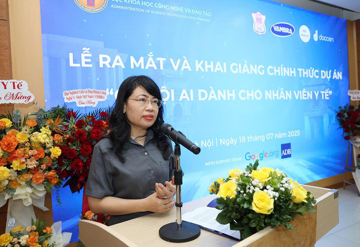 15.000 nhân viên y tế Việt Nam được học AI để ứng dụng vào khám chữa bệnh, quản trị...- Ảnh 1.