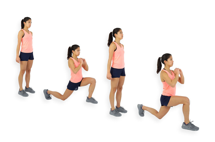 Walking Lunges | Hit My Macros