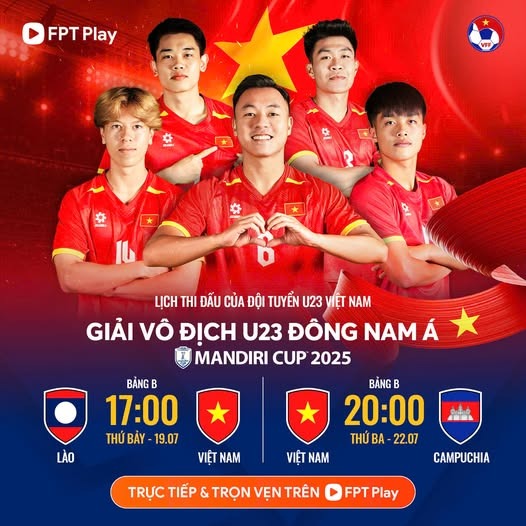 Lịch thi đấu bóng đá hôm nay, U23 Việt Nam vs U23 Lào: Khởi đầu suôn sẻ cho nhà đương kim vô địch- Ảnh 2.