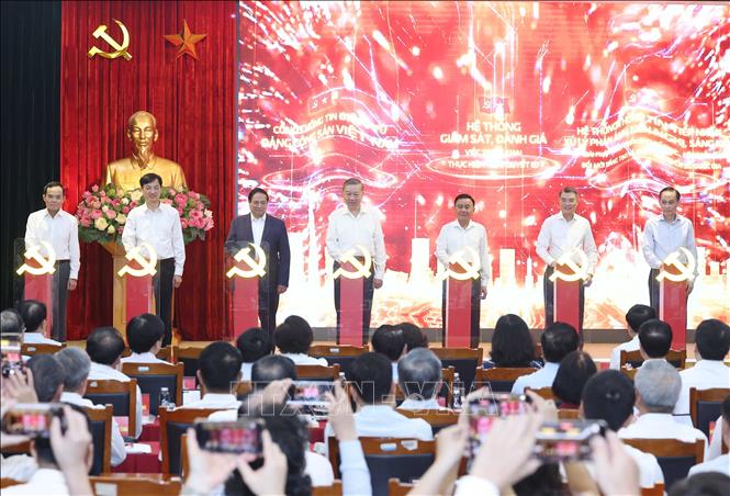 Tổng Bí thư Tô Lâm chủ trì hội nghị sơ kết về thực hiện Nghị quyết 57-NQ/TW- Ảnh 4.
