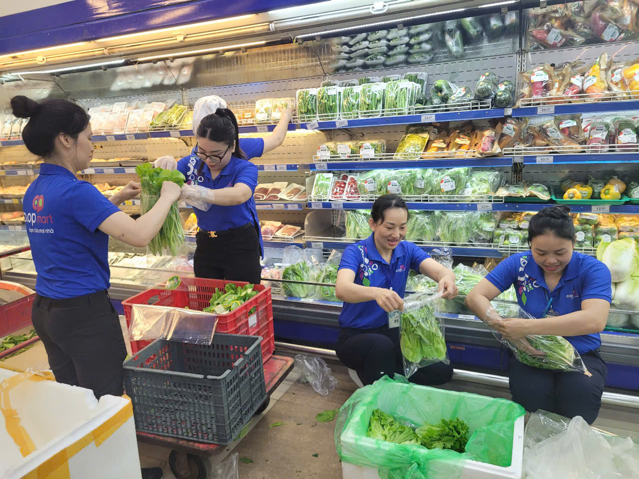 Các siêu thị tăng trữ hàng, đảm bảo nguồn cung ứng phó bão Wipha- Ảnh 2. Các siêu thị tăng trữ hàng, đảm bảo nguồn cung ứng phó bão Wipha- Ảnh 2.