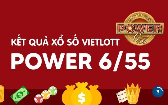 Kết quả xổ số Vietlott hôm nay 22/7/2025 - Vietlott 22/7 - Xổ số Power 6/55 ngày 22/7