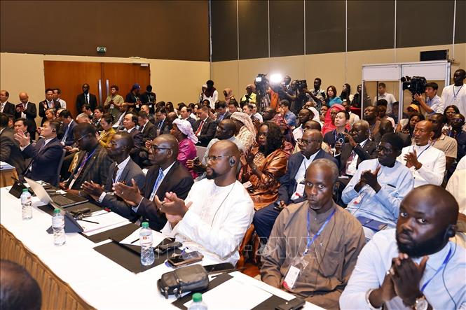 Chủ tịch Quốc hội Trần Thanh Mẫn dự tọa đàm chính sách thúc đẩy hợp tác Việt Nam - Senegal- Ảnh 5.