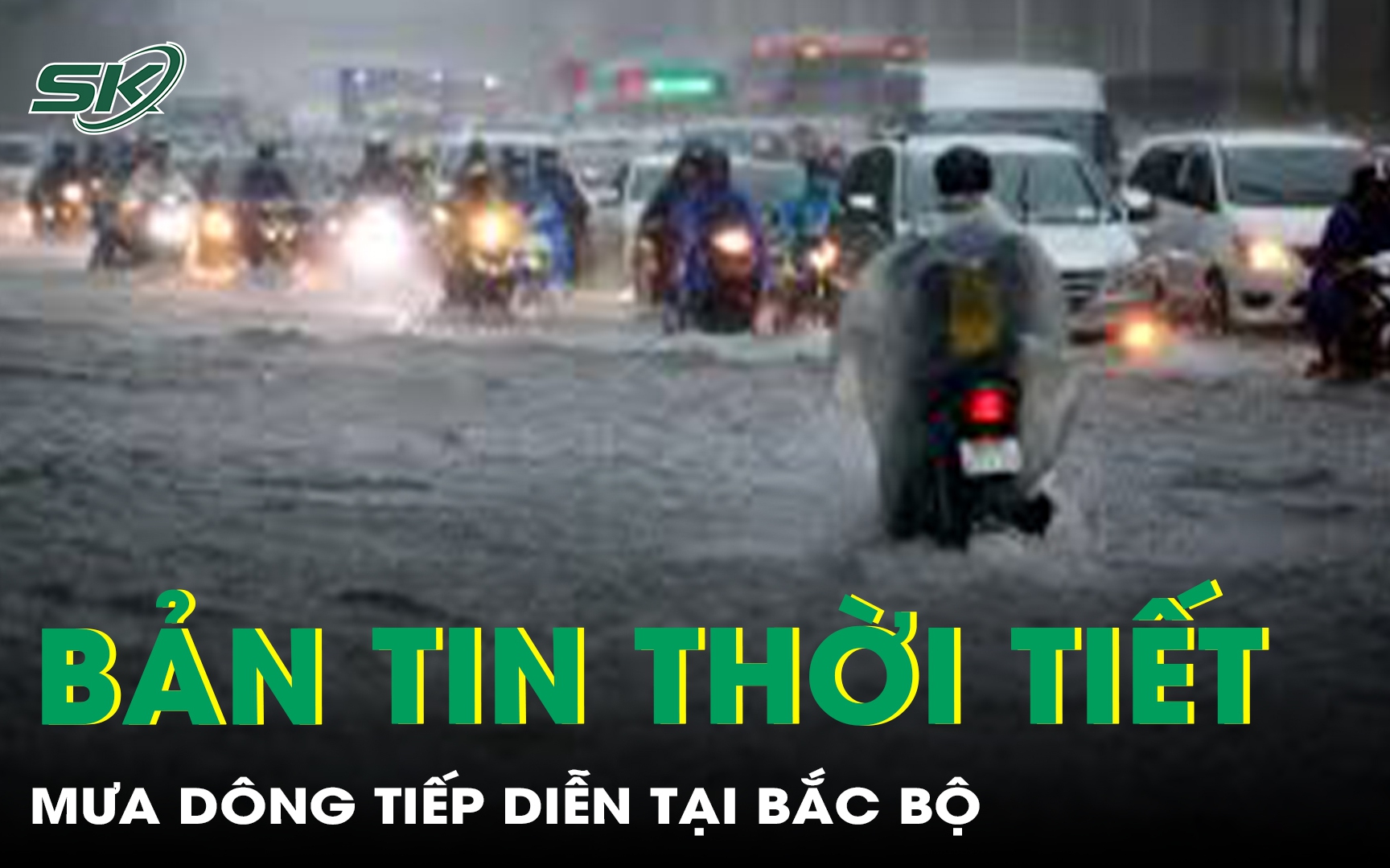 Bản tin thời tiết: Mưa dông tiếp diễn tại Bắc Bộ